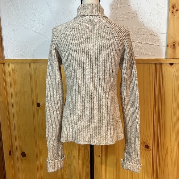 Joseph Turtleneck Ribbed Knit Split Hem Pullover Sweater Sz-S - Picture 5 of 13
